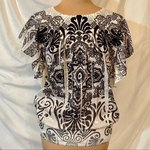 SOLD - Apt 9 Blouson Top, Medium